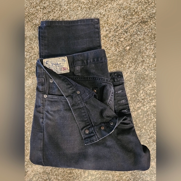 Polo Ralph Lauren Button Fly Sullivan Slim Jeans - Picture 3 of 13